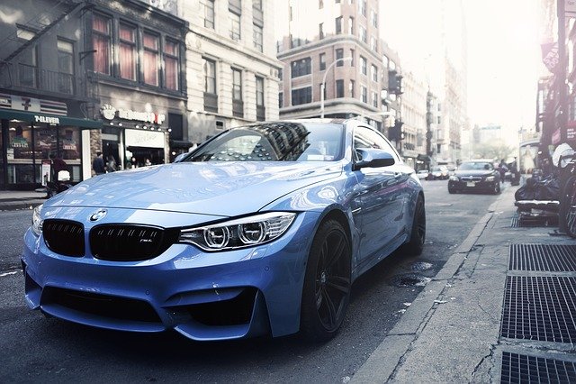 BMW na ulici